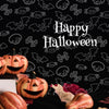 Front View Of Halloween Pumpkins With Black Background Psd