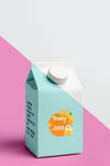 Front View Of Juice Container Psd