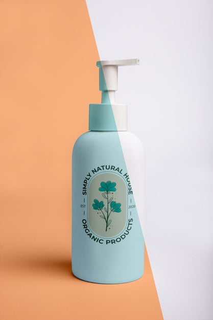 Front View Of Liquid Soap Dispenser Psd