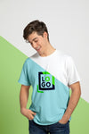 Front View Of Man Posing While Wearing T-Shirt Psd