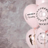 Front View Of Mock-Up Wedding Balloons With Copy Space Psd