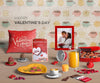 Front View Of Of Valentine'S Day Concept Psd