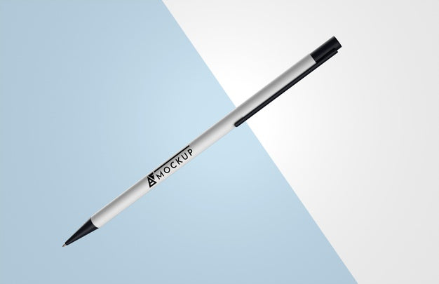 Front View Of Pen Mock-Up Psd