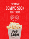 Front View Of Popcorn Cup For Cinema Psd