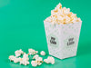 Front View Of Popcorn Cup With Copy Space Psd