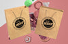 Front View Of Shopping Bags Mock-Up Psd