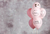 Front View Of Wedding Balloons Mock-Up Psd