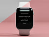 Front View Presentation For Smartwatch With Screen Mock-Up Psd