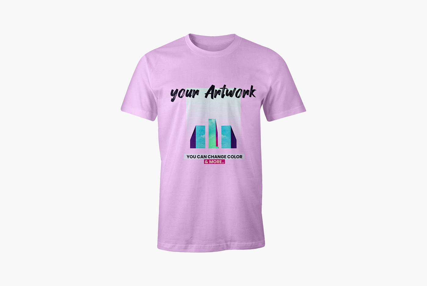 Front View T-Shirt Mockup