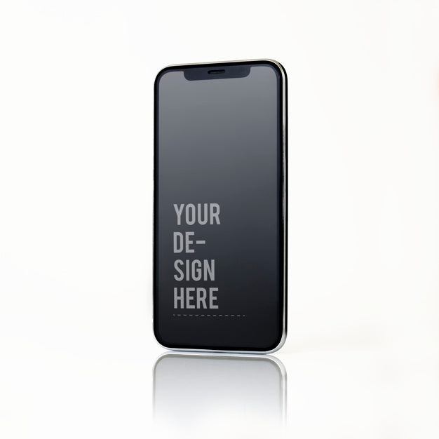 Full Screen Smartphone Mockup Design Psd