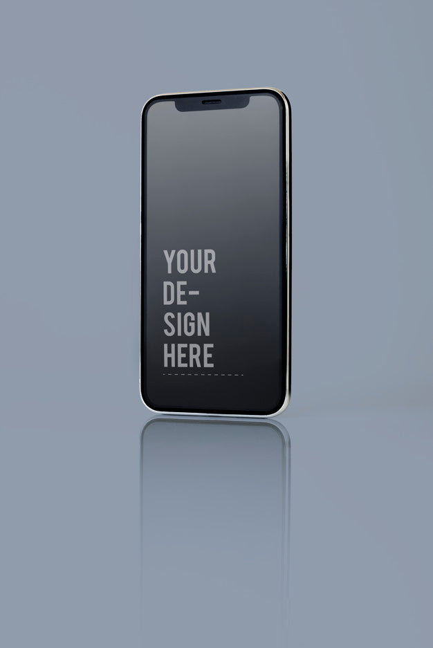 Full Screen Smartphone Mockup Design Psd