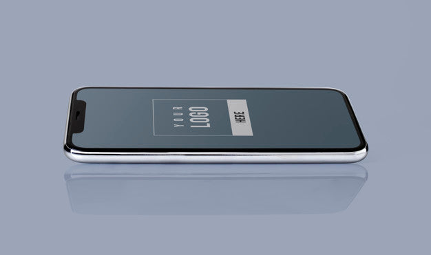 Full Screen Smartphone Mockup Design Psd