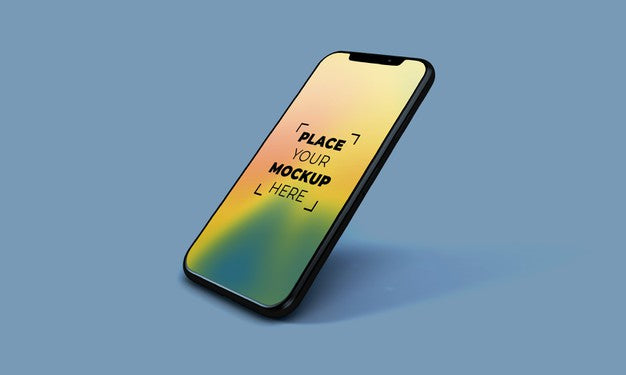 Full Screen Smartphone Mockup Psd