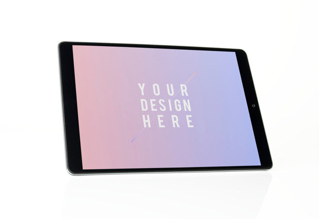 Full Screen Tablet Mockup Design Psd