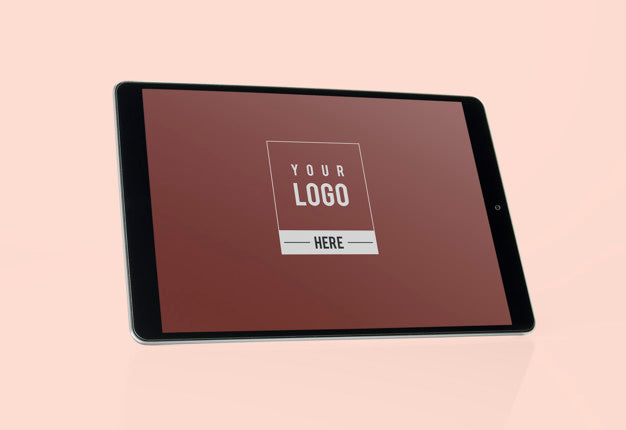 Full Screen Tablet Mockup Design Psd