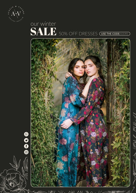 Full Shot With Beautiful Girls With Winter Season Clothes Psd