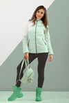 Full Shot Woman With Warm Clothes Psd