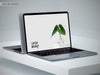 Fullscreen Laptop Mockup Design Psd