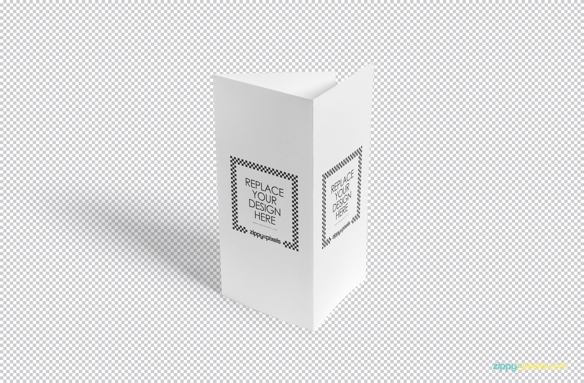 Elegant Tri Fold Brochure Mockup