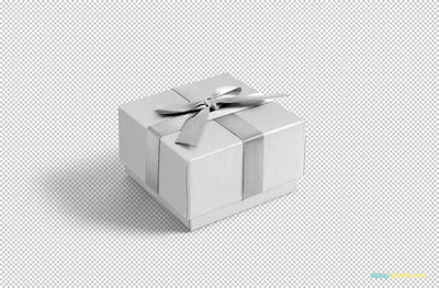 Gorgeous Gift Box Mockup PSD