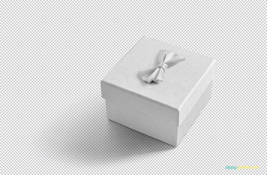 Beautiful Gift Box Mockup