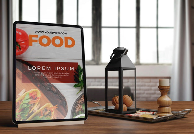 Gadget Device With Thanksgiving Day Concept Psd