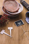 Gardening Mockup With Tags And Plates Psd