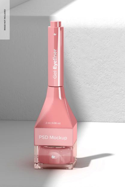 Gel Eyeliner Mockup Psd