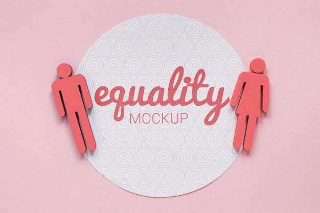 Gender Equality Concept Mock-Up Psd