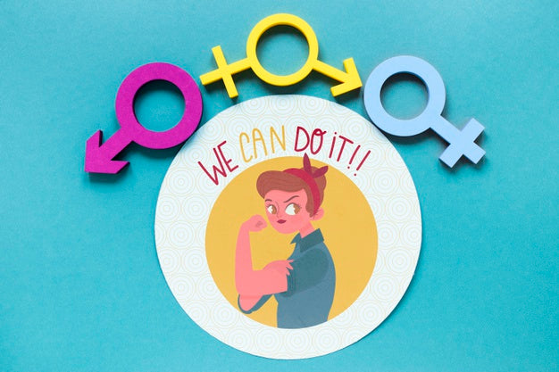 Gender Equality Concept Mock-Up Psd