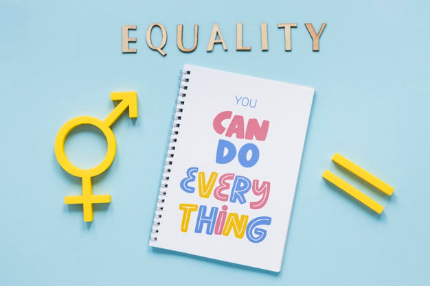 Gender Equality Concept Mock-Up Psd
