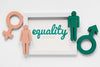 Gender Equality Concept Mock-Up Psd
