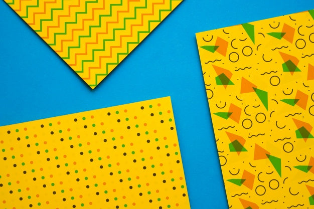 Geometric Cover Mockup Collectio Psd