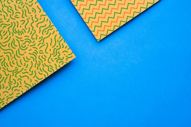 Geometric Cover Mockup Collectio Psd