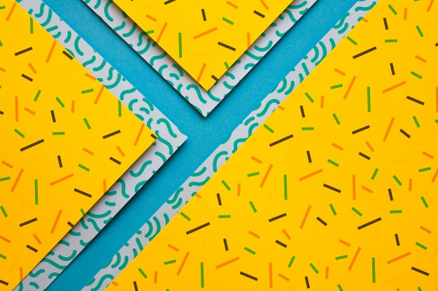 Geometric Cover Mockup Collectio Psd