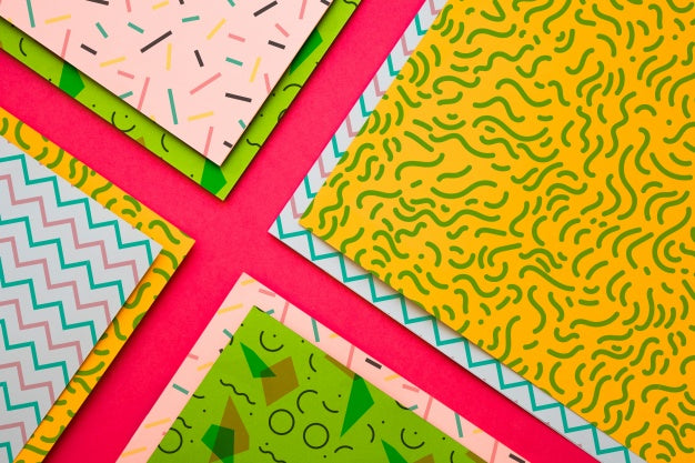 Geometric Cover Mockup Collectio Psd