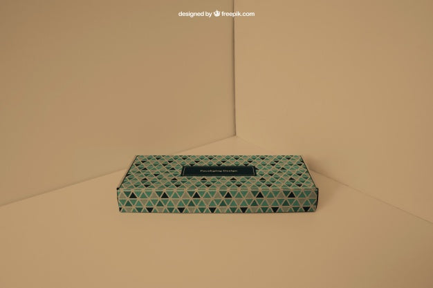 Gift Box In Corner Psd
