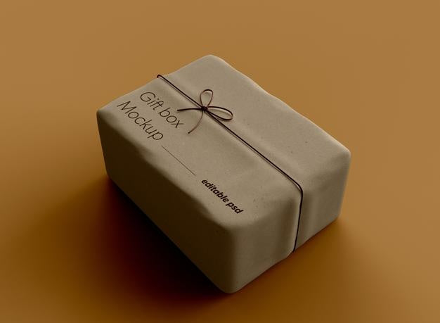 Gift Box Mockup Psd