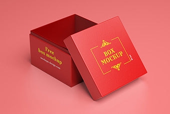 Gift Box Mockup