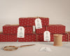 Gifts Wrapped At Home With Tags On Psd
