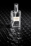 Glass Bottle Of Perfume Mock-Up With Clear Water Psd