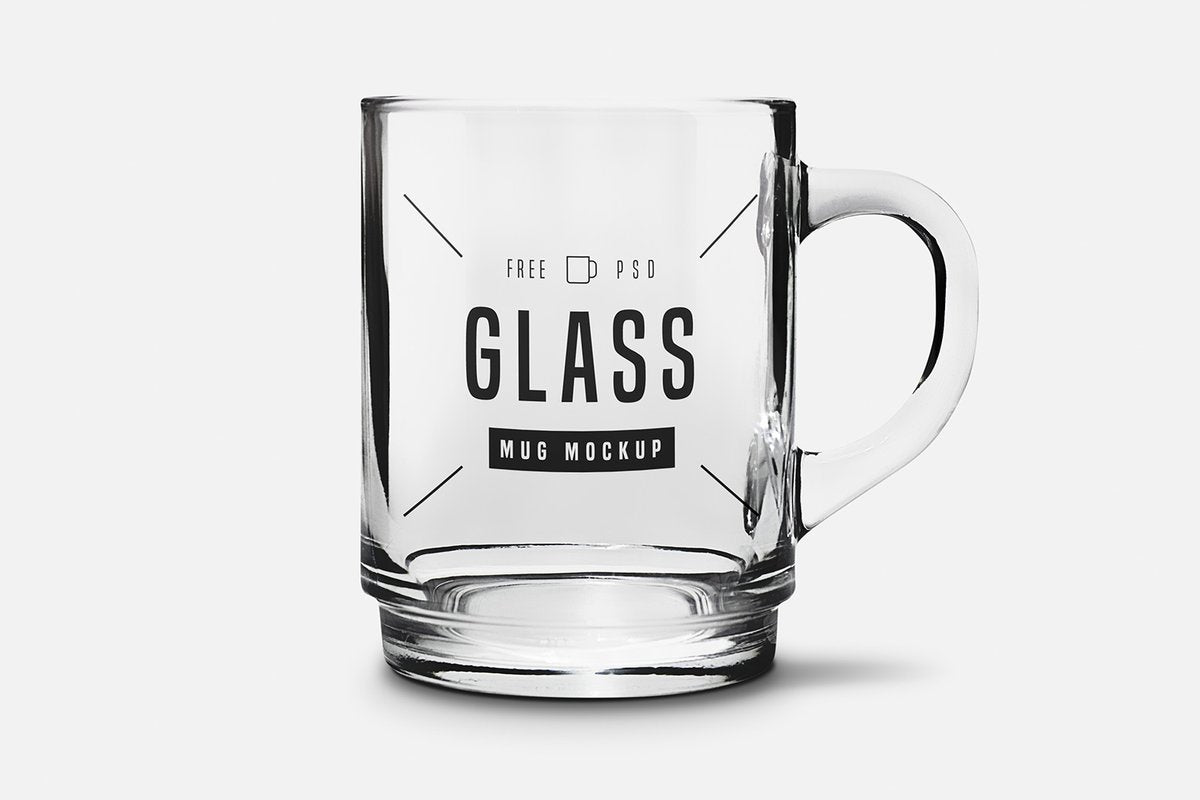 Glass Mug Mockup