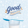 Glass Of Milk For Breakfast On Table Psd