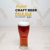 Glass With Craft Beer Having Foam Psd