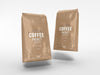 Glossy Foil Coffee Packaging Mockup Psd