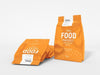 Glossy Foil Food Packet Mockup Psd
