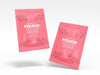 Glossy Foil Pouch Bag Packaging Mockup Psd