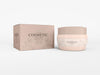 Glossy Plastic Cosmetic Container Mockup Psd