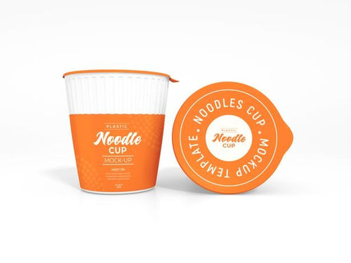 Plastic Soup Cup Packaging Mockup Psd Mockup Hunt