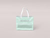 Glossy Realistic Shopping Bag Mockup Psd